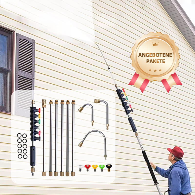 PowerJet 4000 Pro™  - 4000‑PSI‑Power für hartnäckigen Schmutz – präzise, stark, effizient.