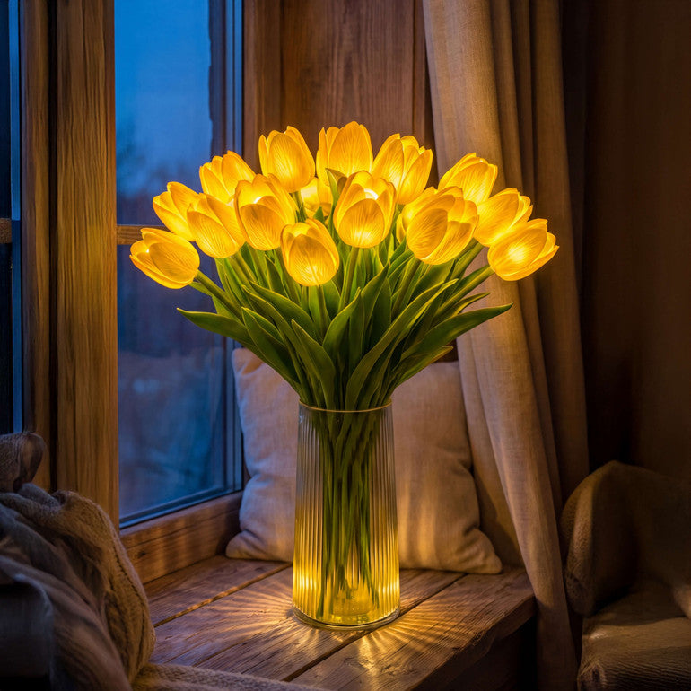 Rosalux™ | Romantische LED Rosenlampe mit warmem Licht