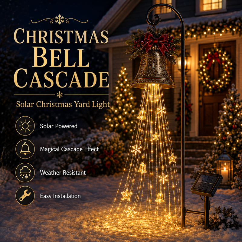 BellCascade™ – Solar Christmas Light