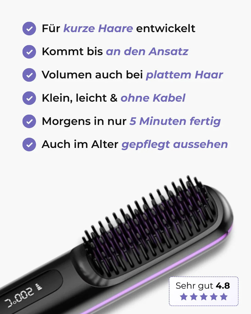 StyleMini Brush™ – Perfekt für kurze Looks