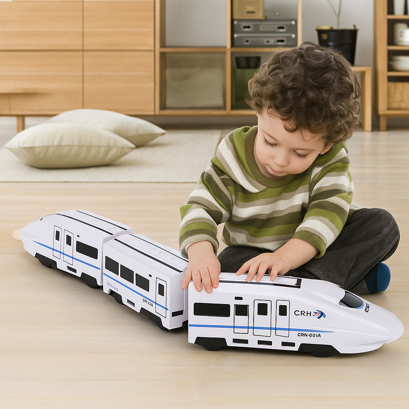 KettenKlug Express™ – Motorik‑ & Logikspielzeug