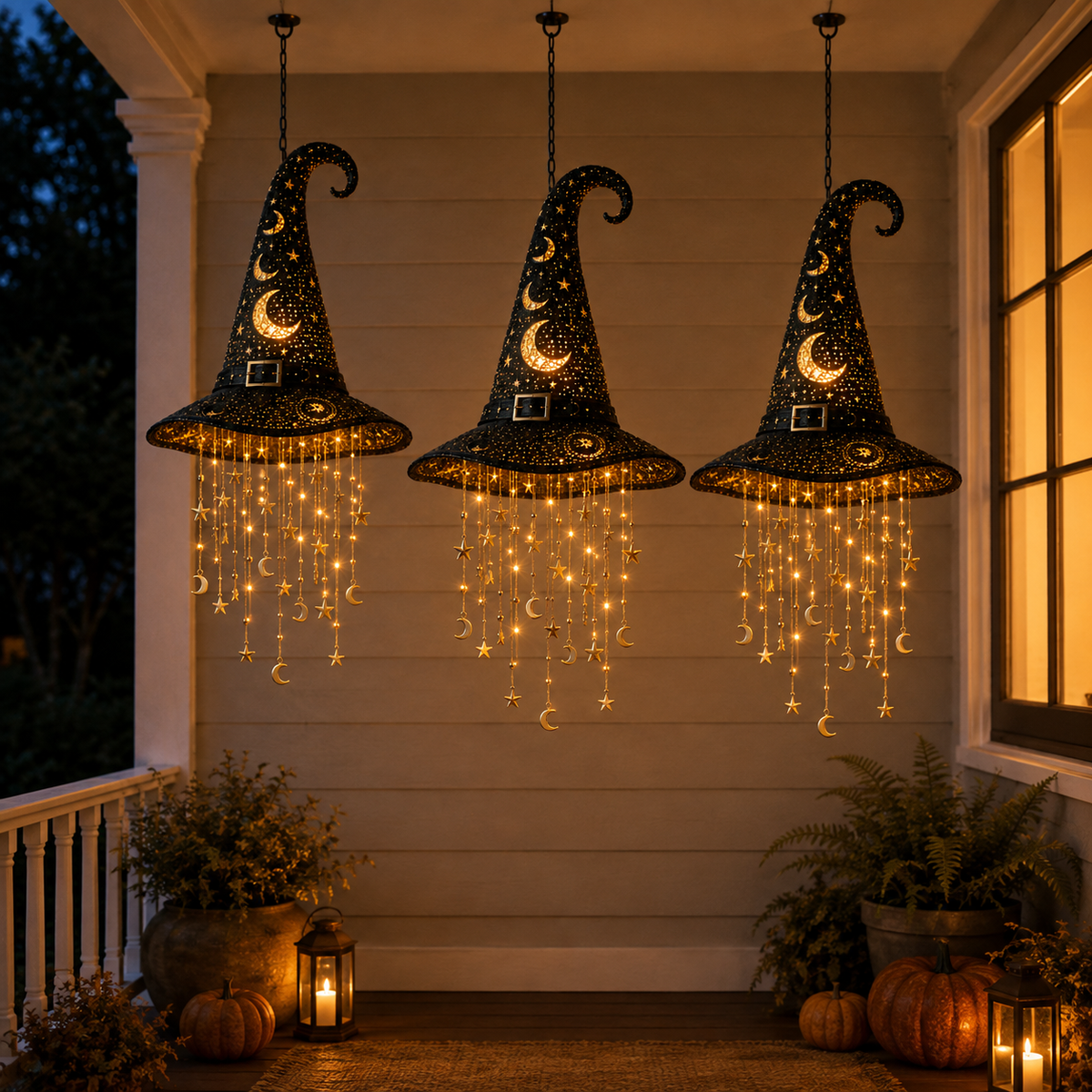 Glow Witch Hat Chime™ – Leuchtende Halloween‑Zauberhut
