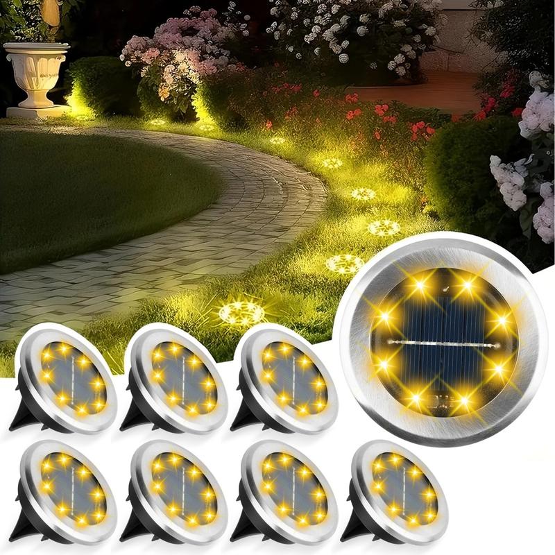 LunaPath SolarLights™ – Bodenleuchten mit Sensor & Wetterfest