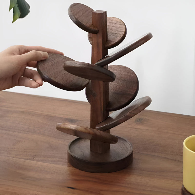 BaumDesign Untersetzer™ – Holz‑Topfuntersetzer