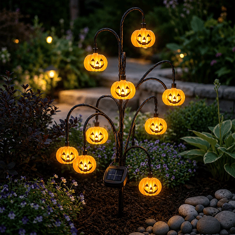 🎃 Halloween Solar TreeStump Glow™