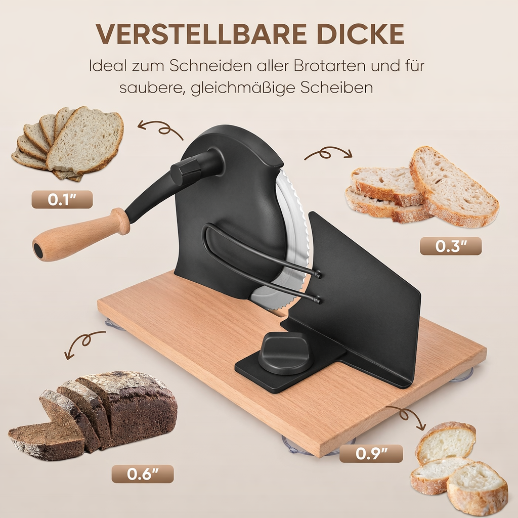 BrotMeister™ Hand-Schneidemaschine – Miraluxe