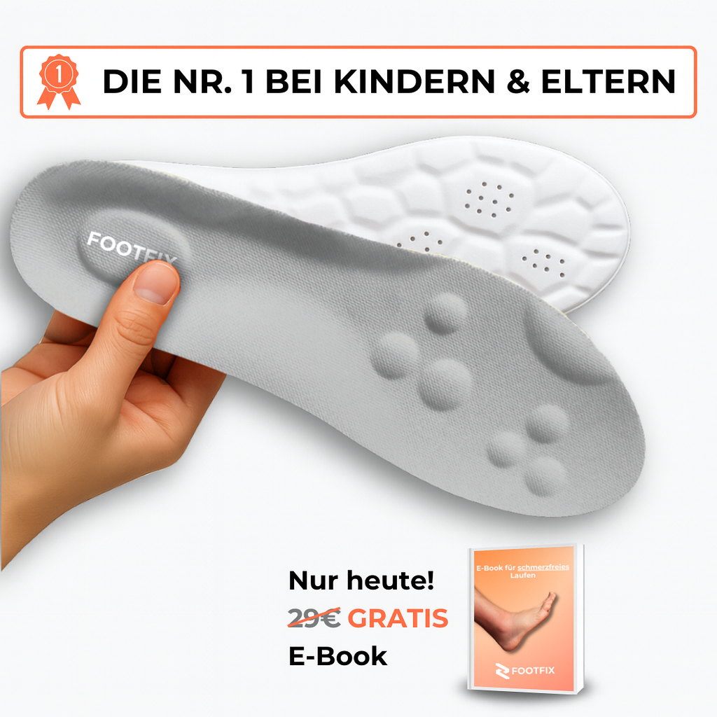FootFix™ Junior Comfort – Fußmassage‑Sohlen für jeden Tag