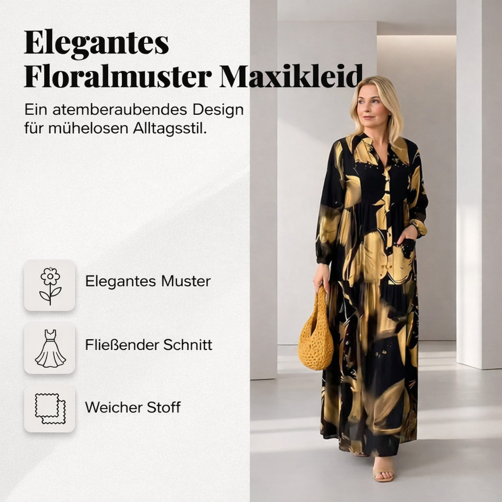 Liora™ | Luftiges Freizeitkleid mit Muster