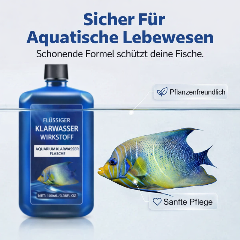 AquaClear Turbo™ – Schnell wirkender Wasserklärer