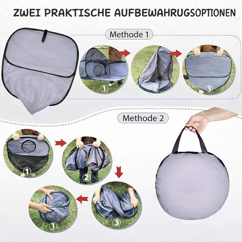 KatzenZelt Relax™ – Spiel‑ & Ruheplatz für Stubentiger