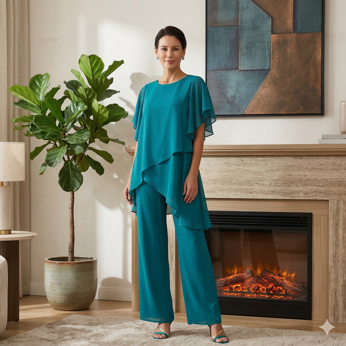 Myra™ Chiffon-Set