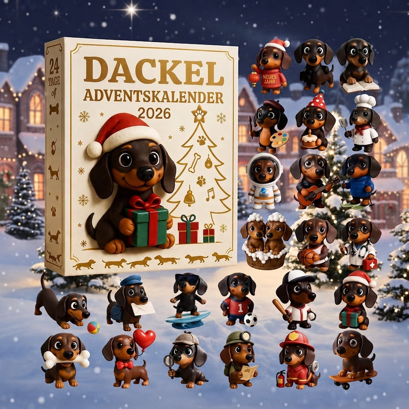 DackelWunder™ Weihnachts‑Adventskalender