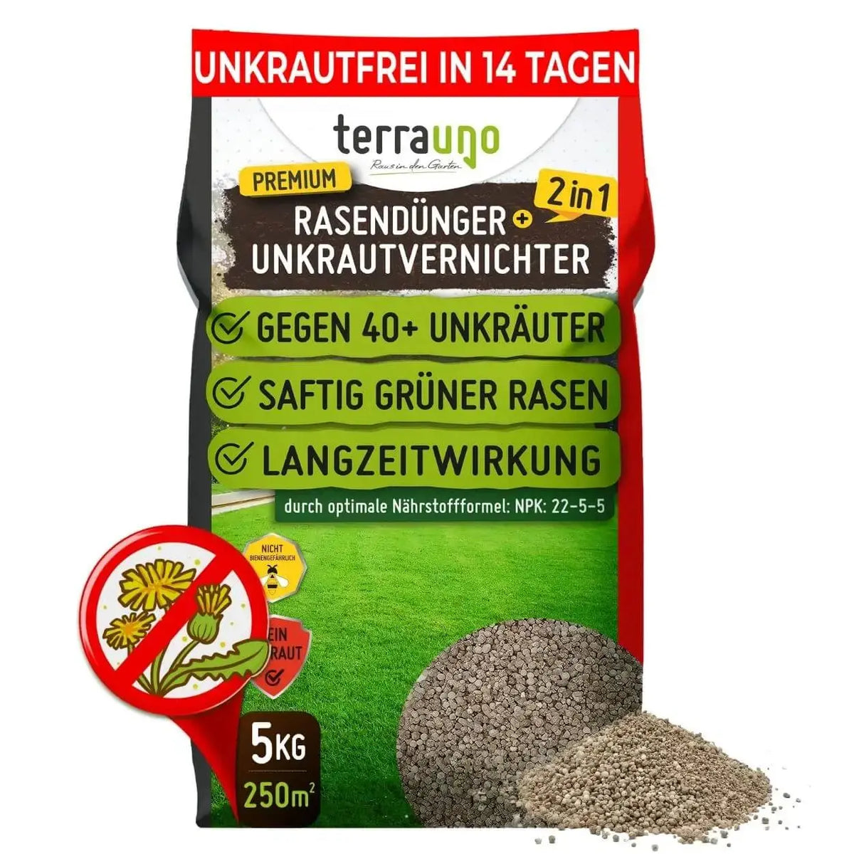 GreenGuard DuoPlus™ – Unkrautvernichter & Rasendünger