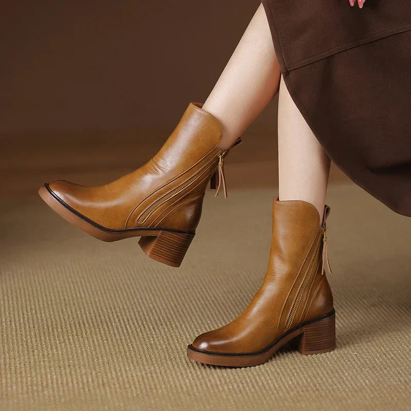 Zarin™ | Lederstiefeletten