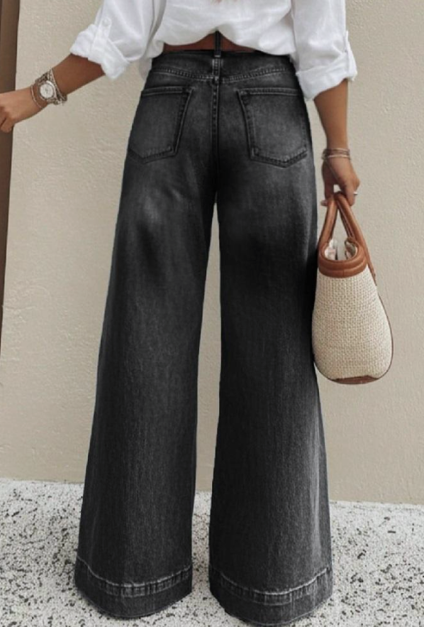 Lucia™ Beinverlängernde Wide‑Leg Jeans