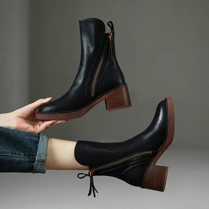 Zarin™ | Lederstiefeletten