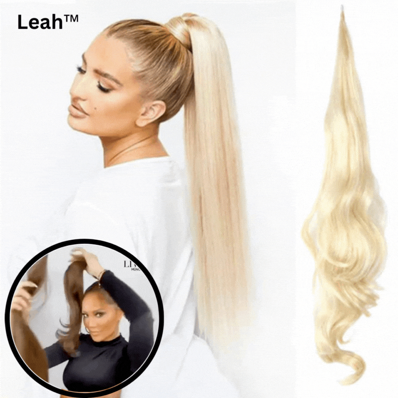 Lena™ | Doppelte Pferdeschwanzfrisur für mehr Volumen, sicher und bequem