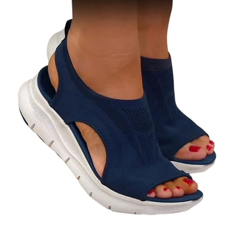 Damen ErgoFit Sandalen  Orthopädisches Fußbett  Entlastung & Stabilität