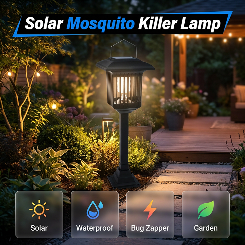 SolarZap Outdoor™ – Insektenvernichter für den Garten
