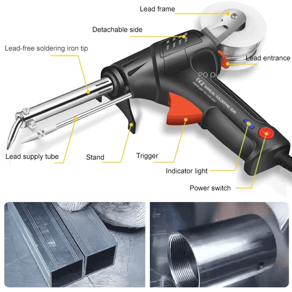 HeatFusion | Laser-Lötpistole für Feinarbeiten