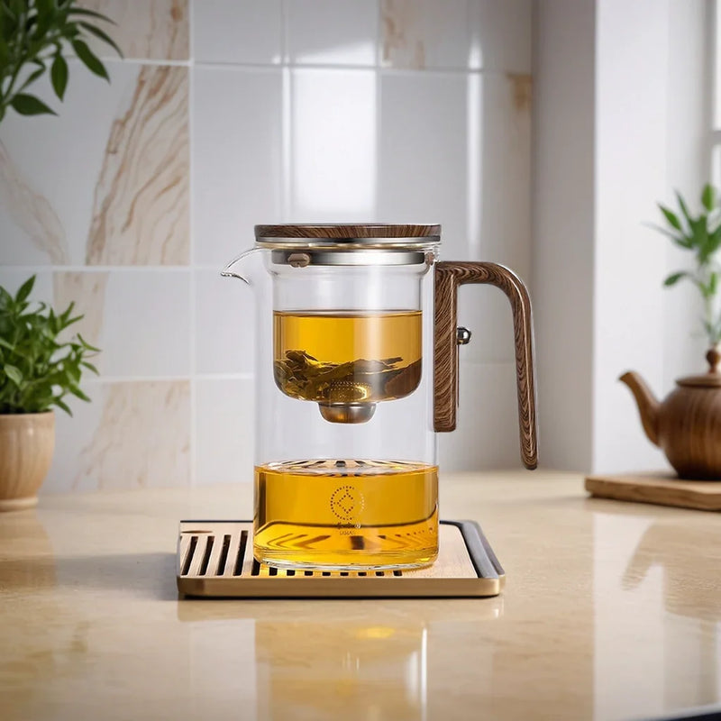 PureTea™ | Elegante Glasteekanne für echte Genussmomente