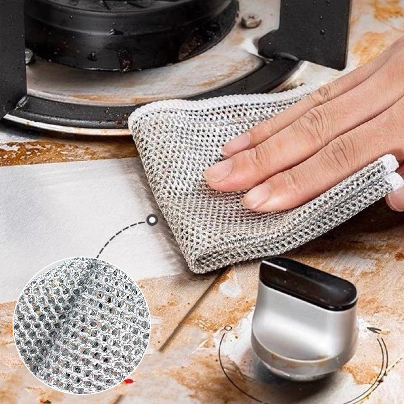🧼⚡ PowerScrub Mesh – Der ultimative Allzweck‑Reinigungslappe