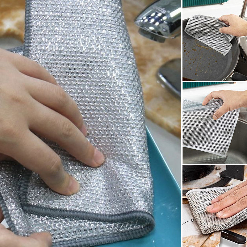 🧼⚡ PowerScrub Mesh – Der ultimative Allzweck‑Reinigungslappe