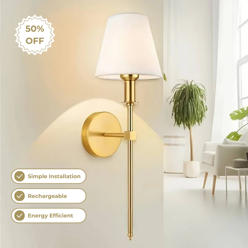 TraumGlow™ – Kabellose Wandleuchte mit sanftem Licht