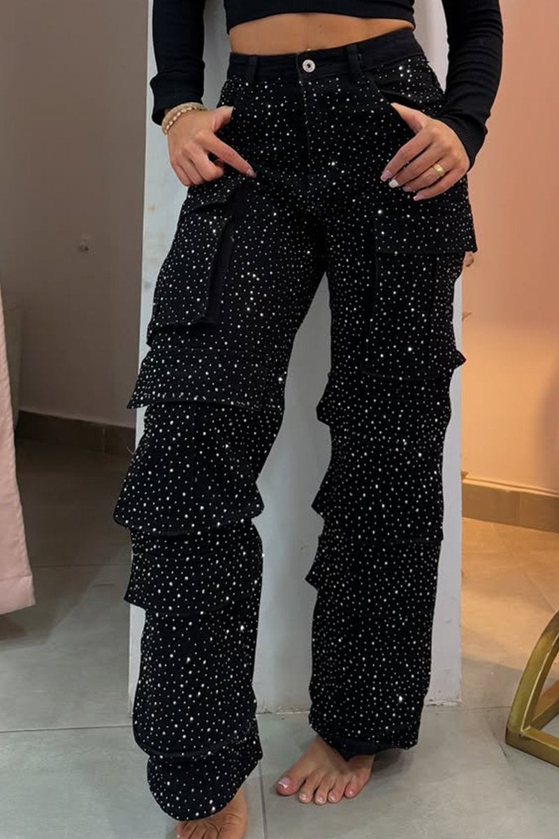 Diamantstein Jeans