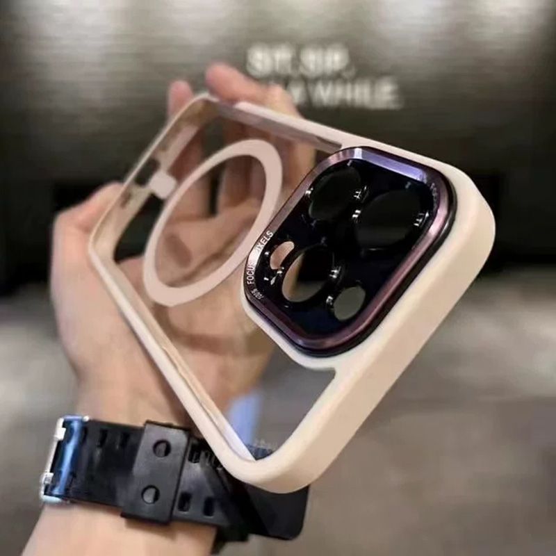 ⭐ 50% Rabatt 💥 Getönte, stoßfeste Magnet‑Hülle für dein iPhone