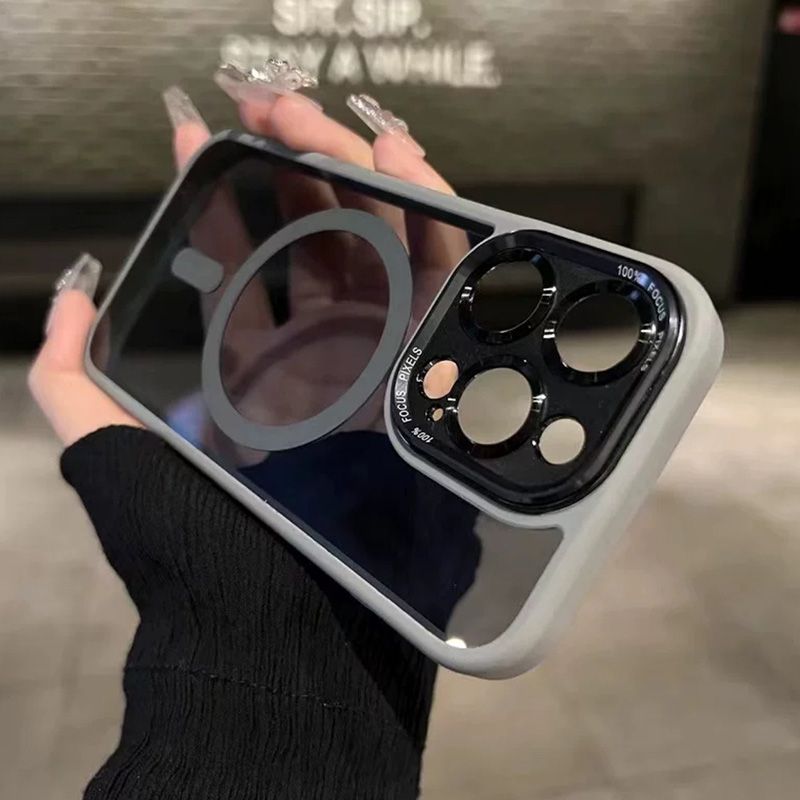 ⭐ 50% Rabatt 💥 Getönte, stoßfeste Magnet‑Hülle für dein iPhone