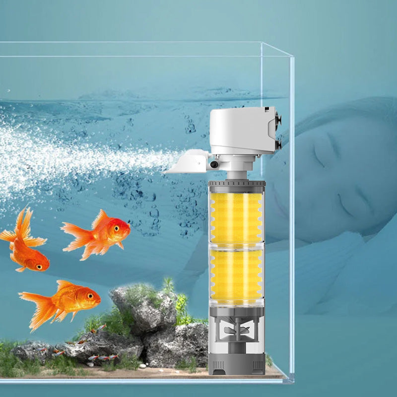AquaSilent Pro™ — Sanfte Filtration ohne störende Geräusche