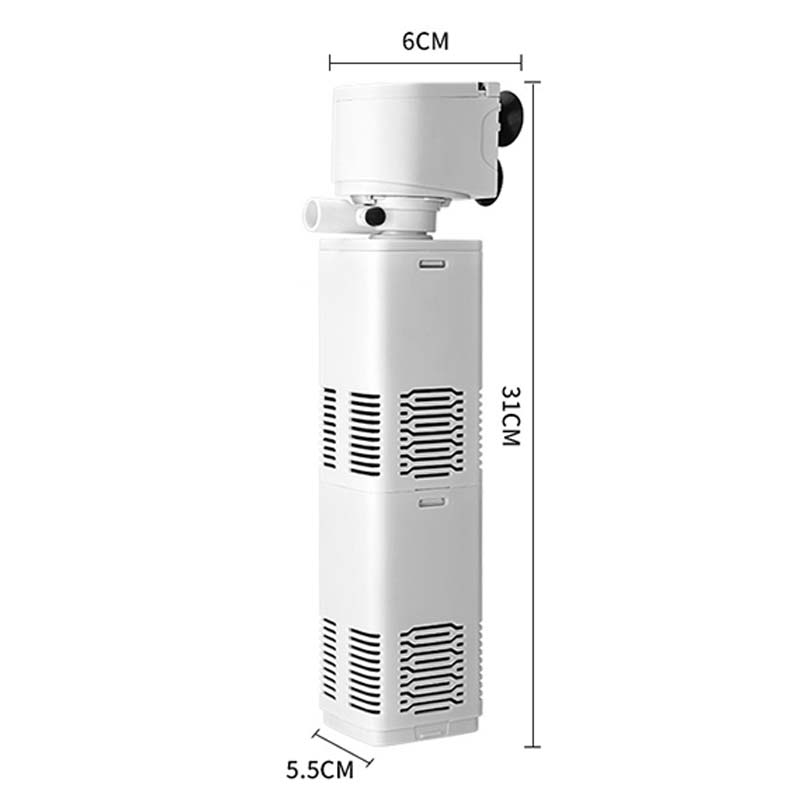 AquaFlow ProFilter™ — 4‑fach Reinigung & konstante Wasserzirkulation.