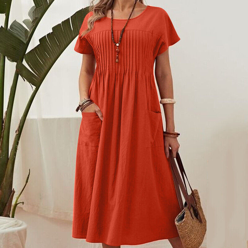 Lina – Die perfekte Faltenkleid‑Frische für die frühe Lentesale!💃