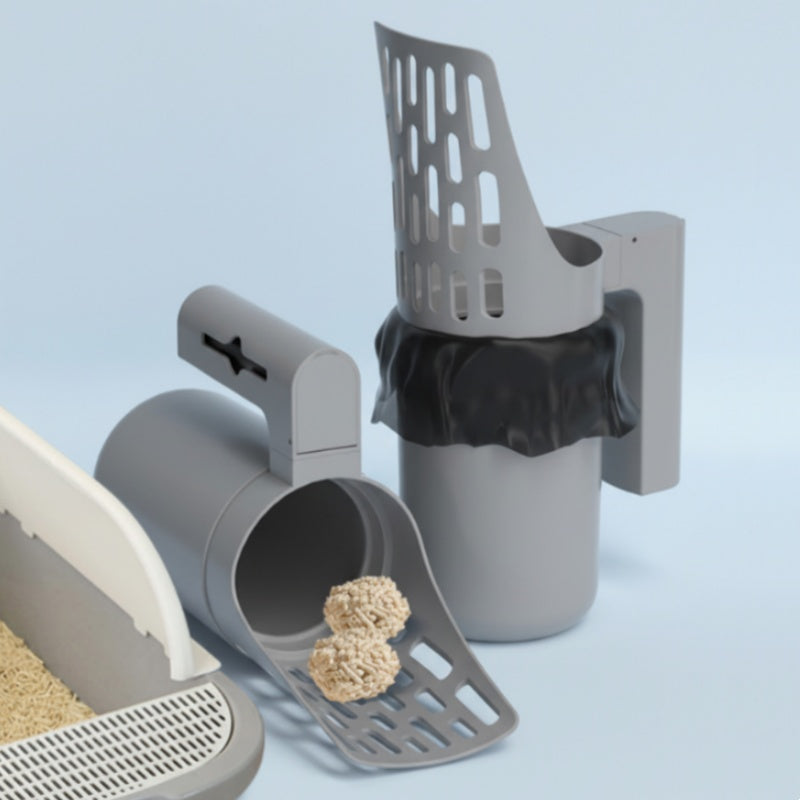 QuickClean Catcher™ – Streuschaufel mit Sammelbehälter