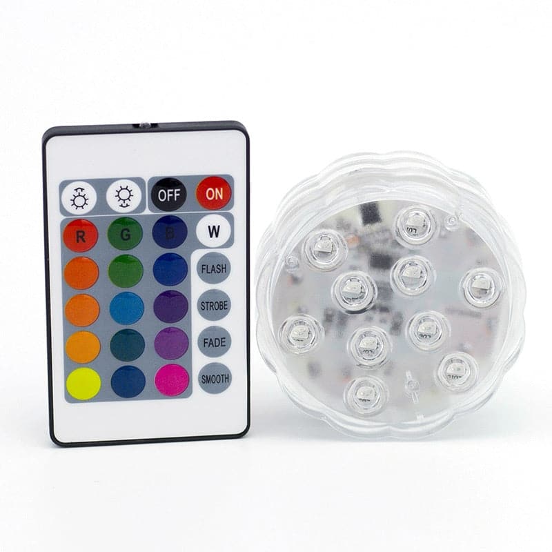 AquaGlow LED™ – Wasserdichte Poolbeleuchtung mit Fernbedienung