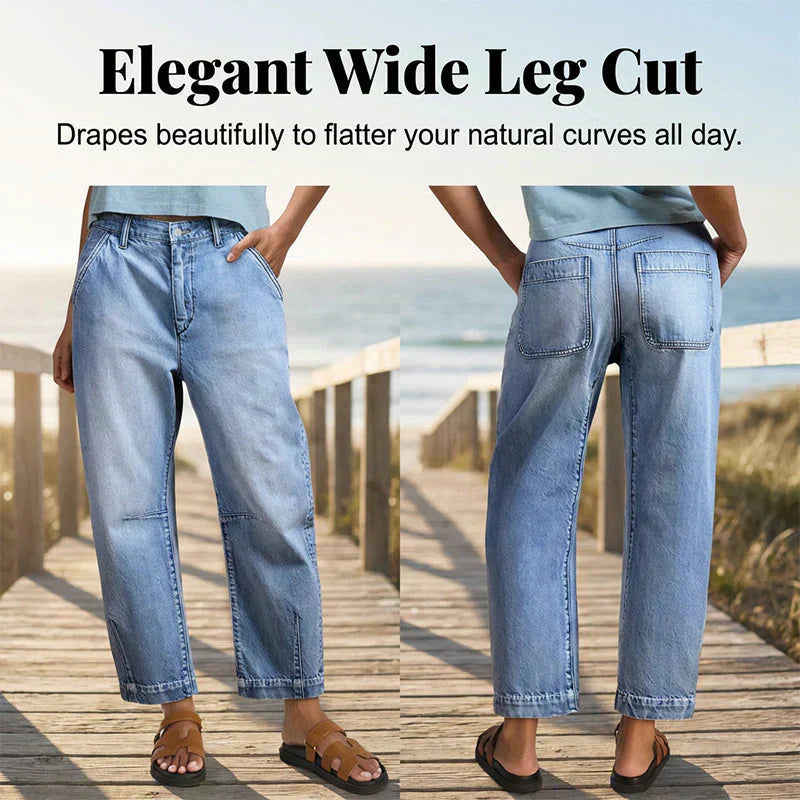 HighRise CropDenim™ – Damenjeans mit hoher Taille