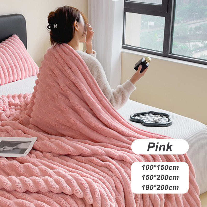 BunnySoft™ Plüschdecke – Milchvelours Komfort