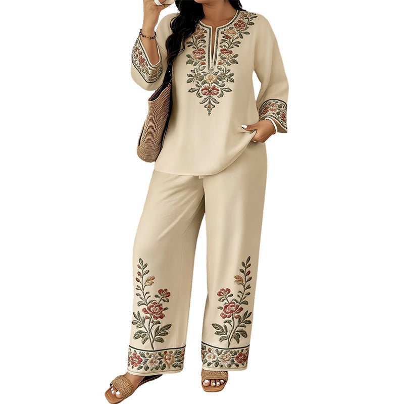 Mira-Set™ – Lockeres Damen‑Zweiteiler‑Set für Alltag & Reisen