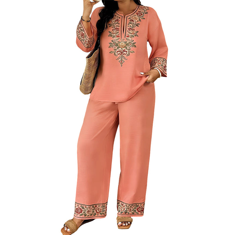 Mira-Set™ – Lockeres Damen‑Zweiteiler‑Set für Alltag & Reisen
