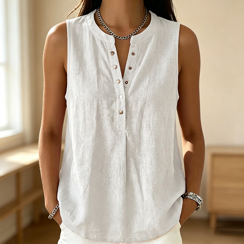 PureButton™ Sleeveless
