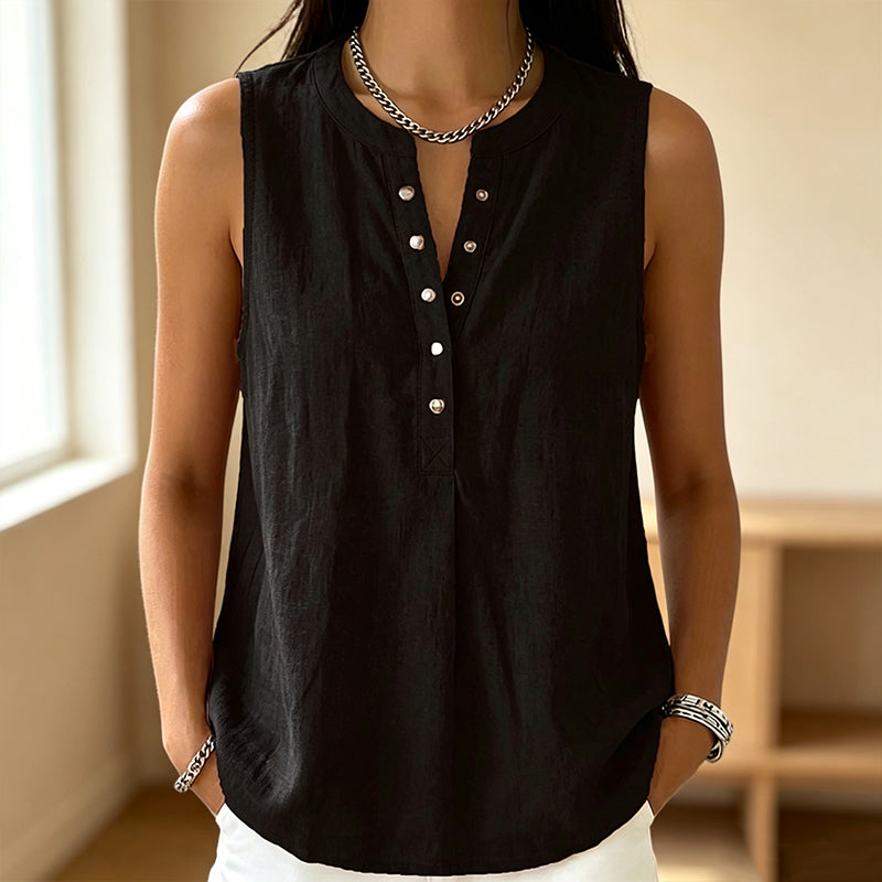 PureButton™ Sleeveless