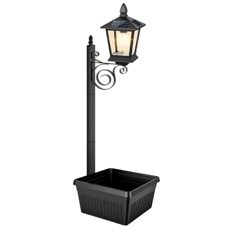 SolarBloom™ Gartenlicht mit Pflanzsockel