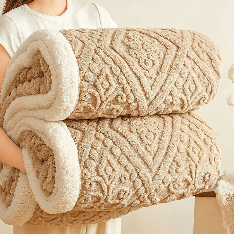 CozyLamb™ Lammflor-Decke – Warm & Weich