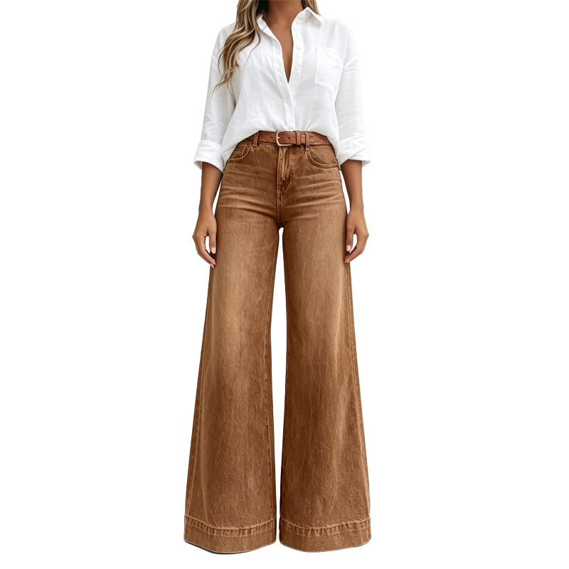 Lucia™ Beinverlängernde Wide‑Leg Jeans