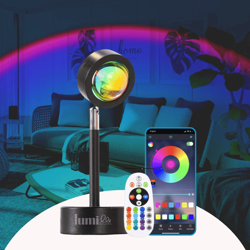 SunsetGlow™ – Magische Sonnenuntergang Lampe für dein Zuhause
