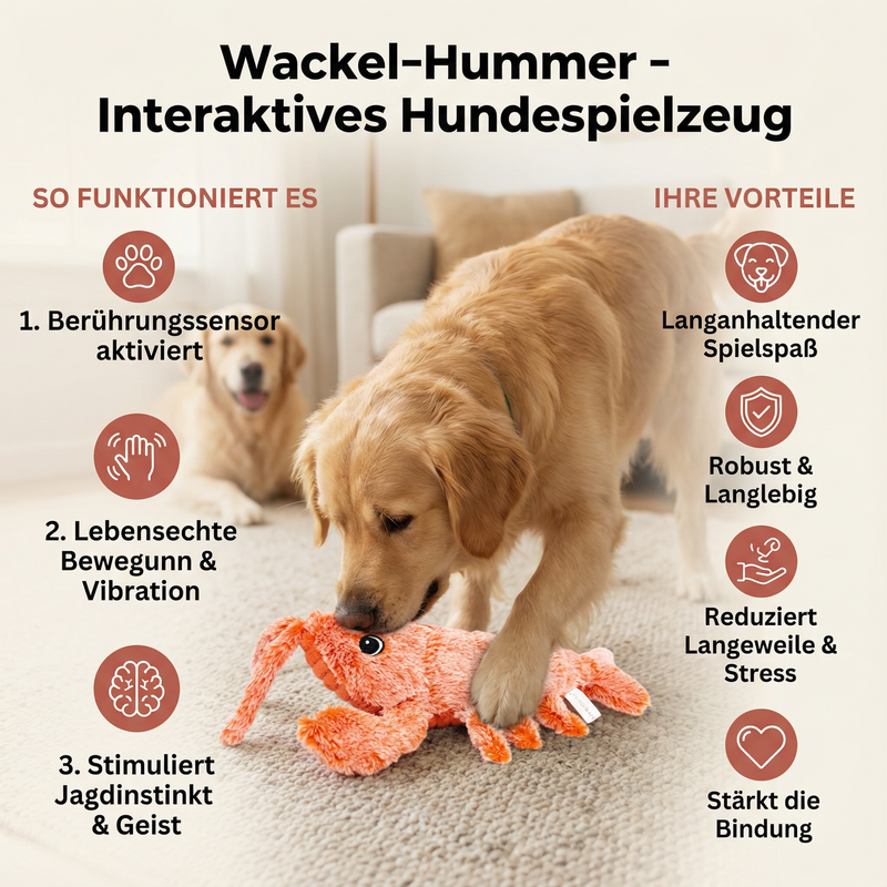 HummerSpaß™ - Interaktives Hundespielzeug